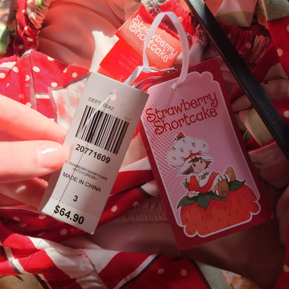 STRAWBERRY SHORTCAKE DRESS